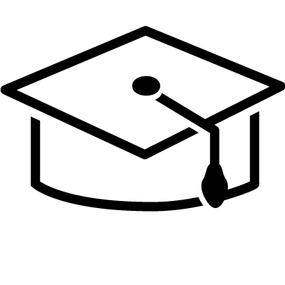 A graduation cap.